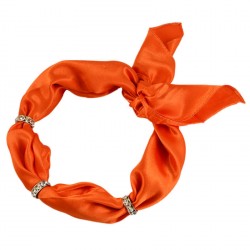 Šátek s bižuterií Sofia - oranžový BI - 2