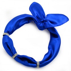 Šátek s bižuterií Sofia - modrý BI - 2