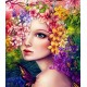 Malování podle čísel Květiny ve vlasech M992196 Gaira - 1
